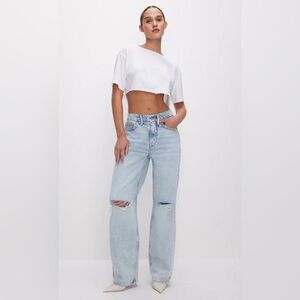 Light Blue Distressed Women Jeans